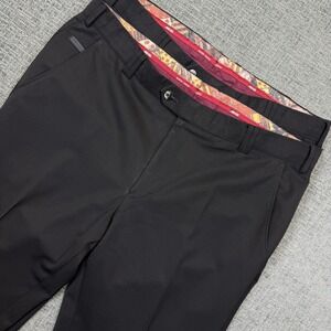 MEYER Mens 38x30 Black Wool Blend‎ Dress Pants Trousers Comfort Romania Lot Of 2